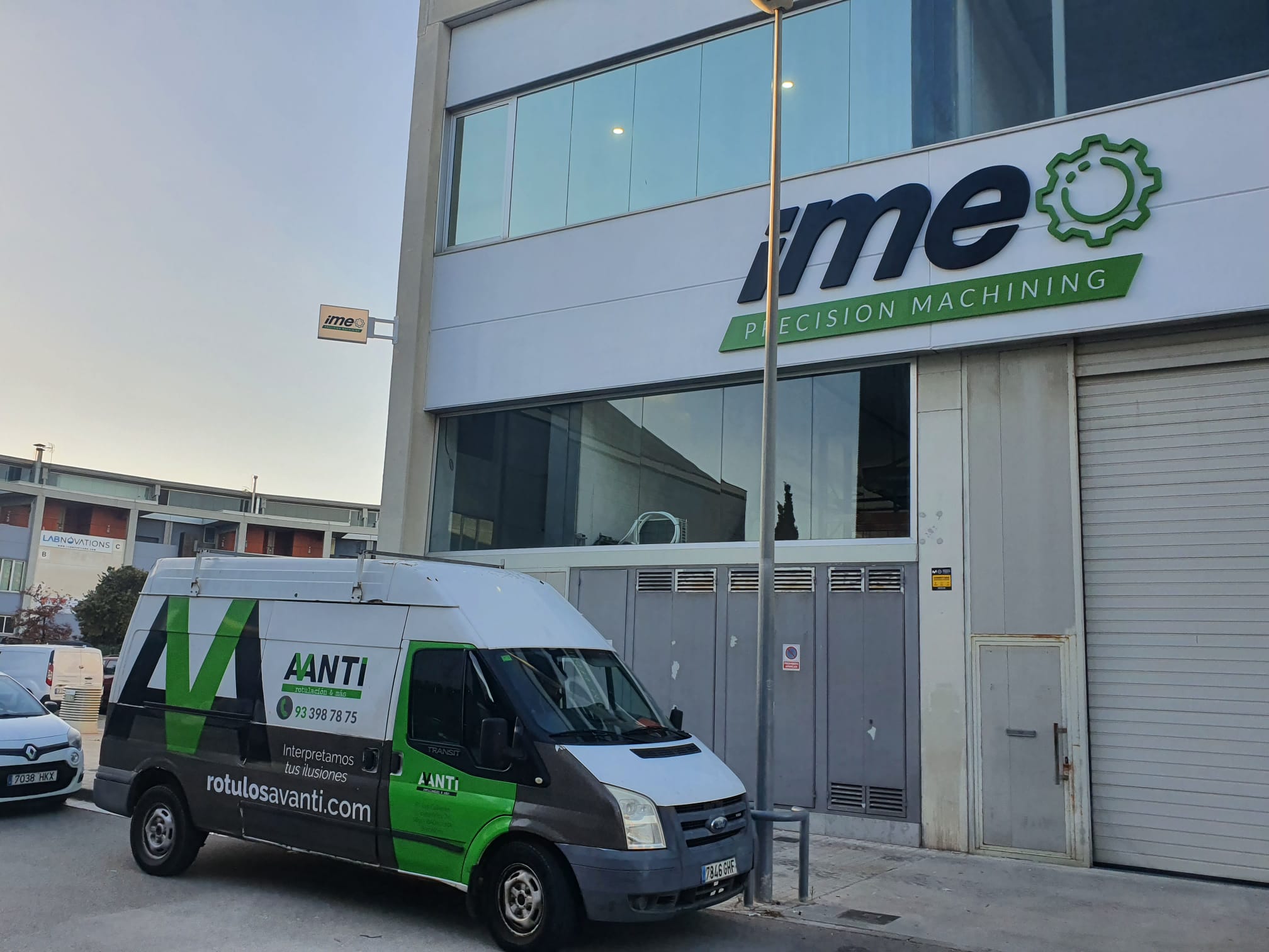 IME letras corpóreas gigantes Barcelona