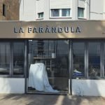 Rótulo personalizado para escaparates de restaurantes