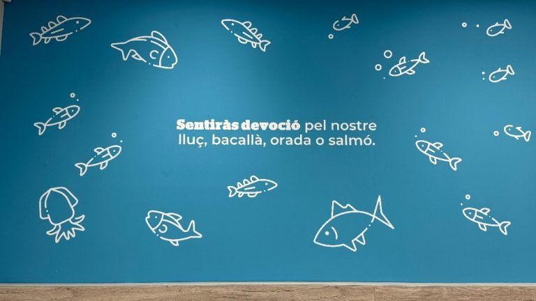 Vinilos interiores para decoración de supermercados