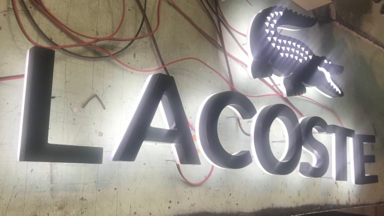 Letras Corpóreas retroiluminadas pequeñas