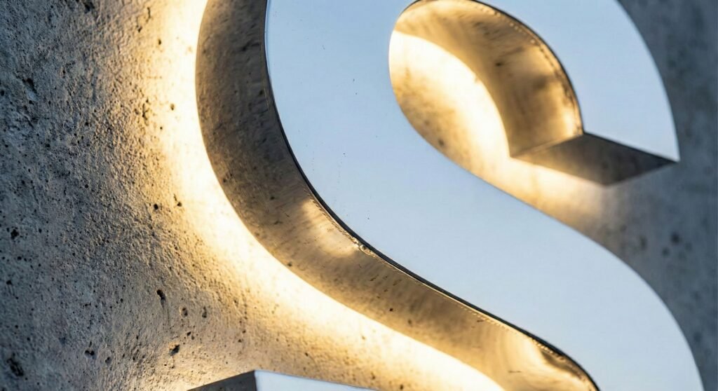 Letras Corporeas Acero Inox